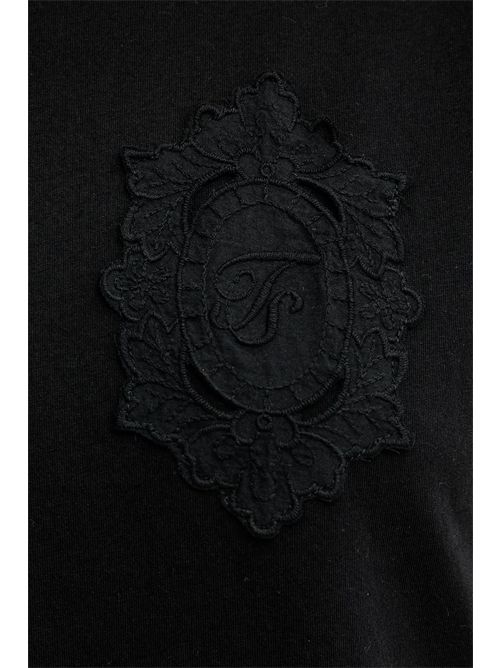 Twinset T-shirt in cotone con logo TWINSET | TT2044/00006